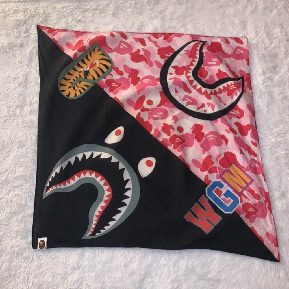 BAPE ABC shark bandana